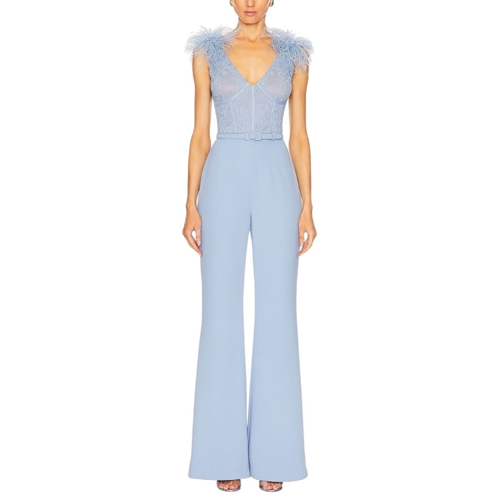 NWT NADINE MERABI Anabelle Dressy Jumpsuit Size S / 4 - Picture 4 of 8